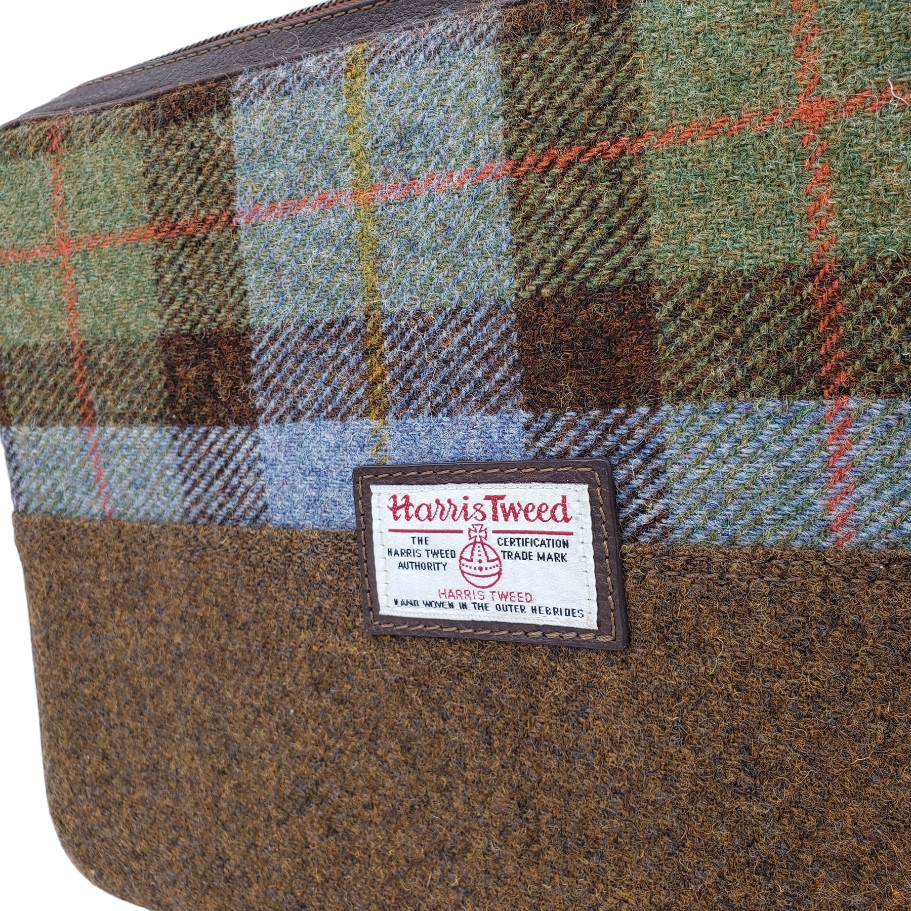 Harris Tweed Tartan Laptop Bag