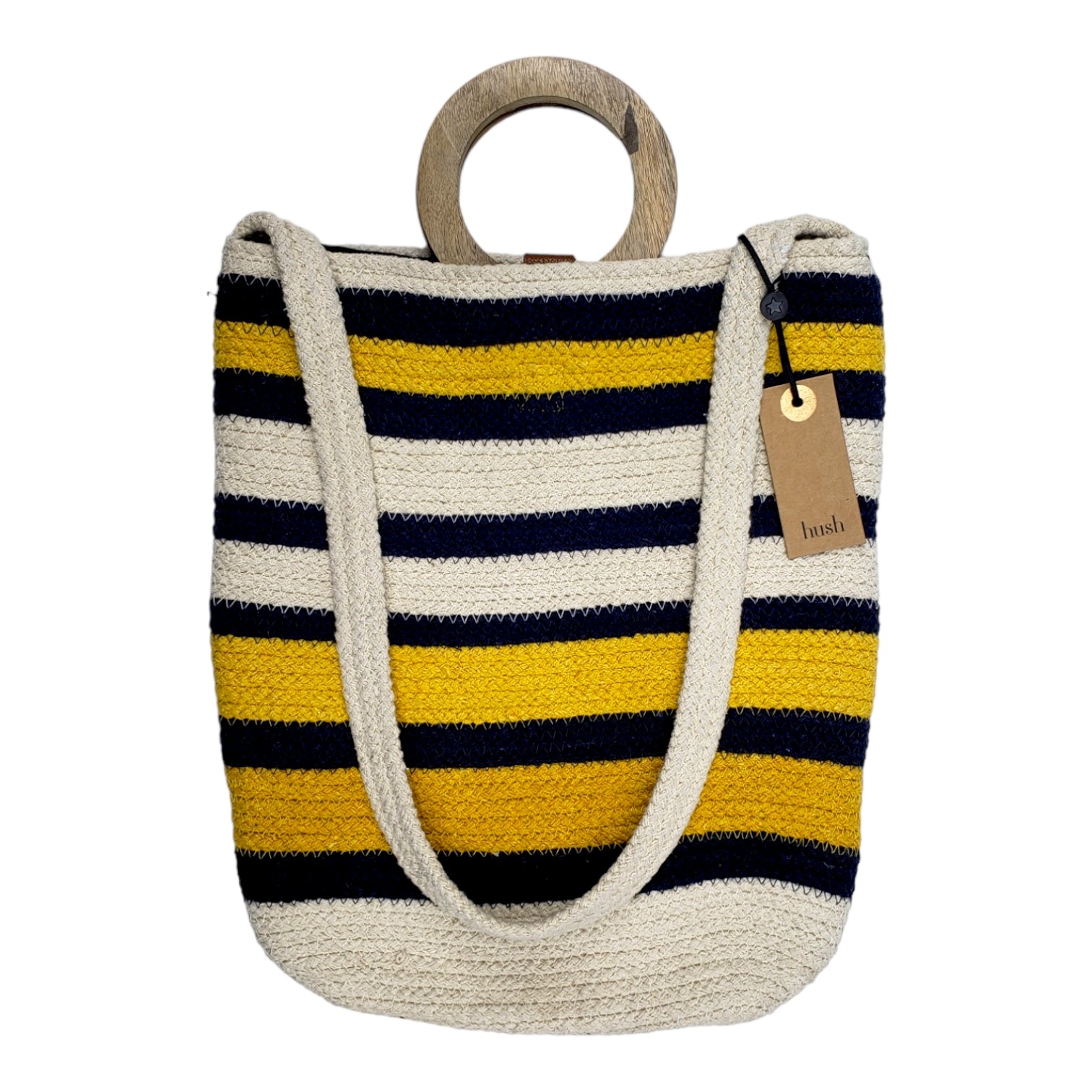 Hush Multicolored Striped Positano bag