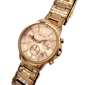 Armani Exchange Rose Gold Watch