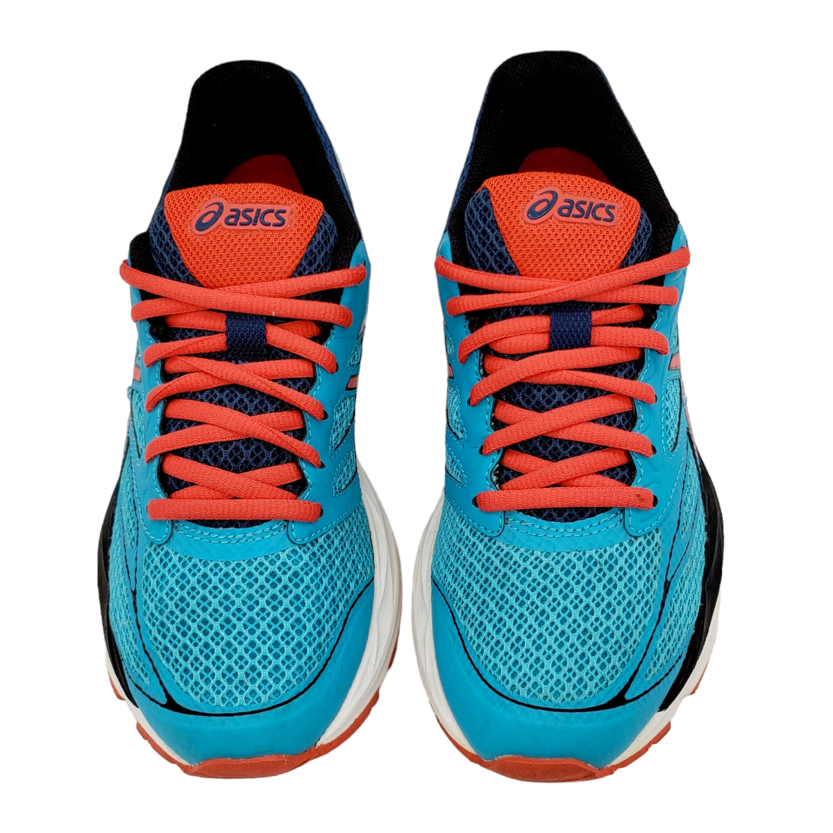 Asics Turquoise/Red Teen Running Shoe