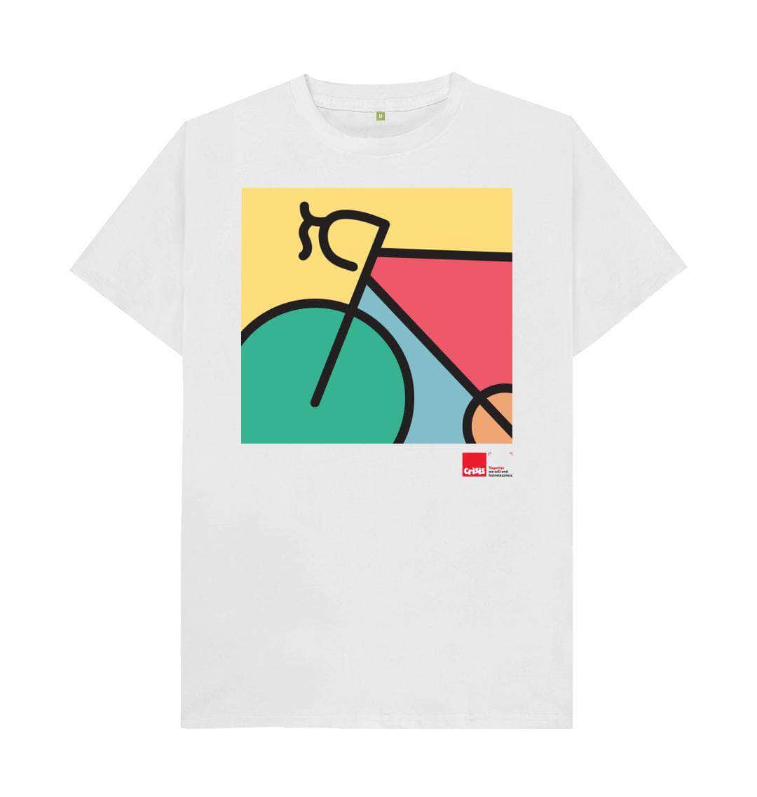 White Cycle for Crisis T-shirt