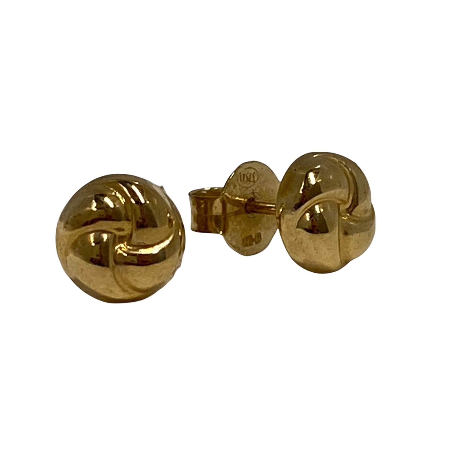 Blacks 9kt Gold Knot Earrings