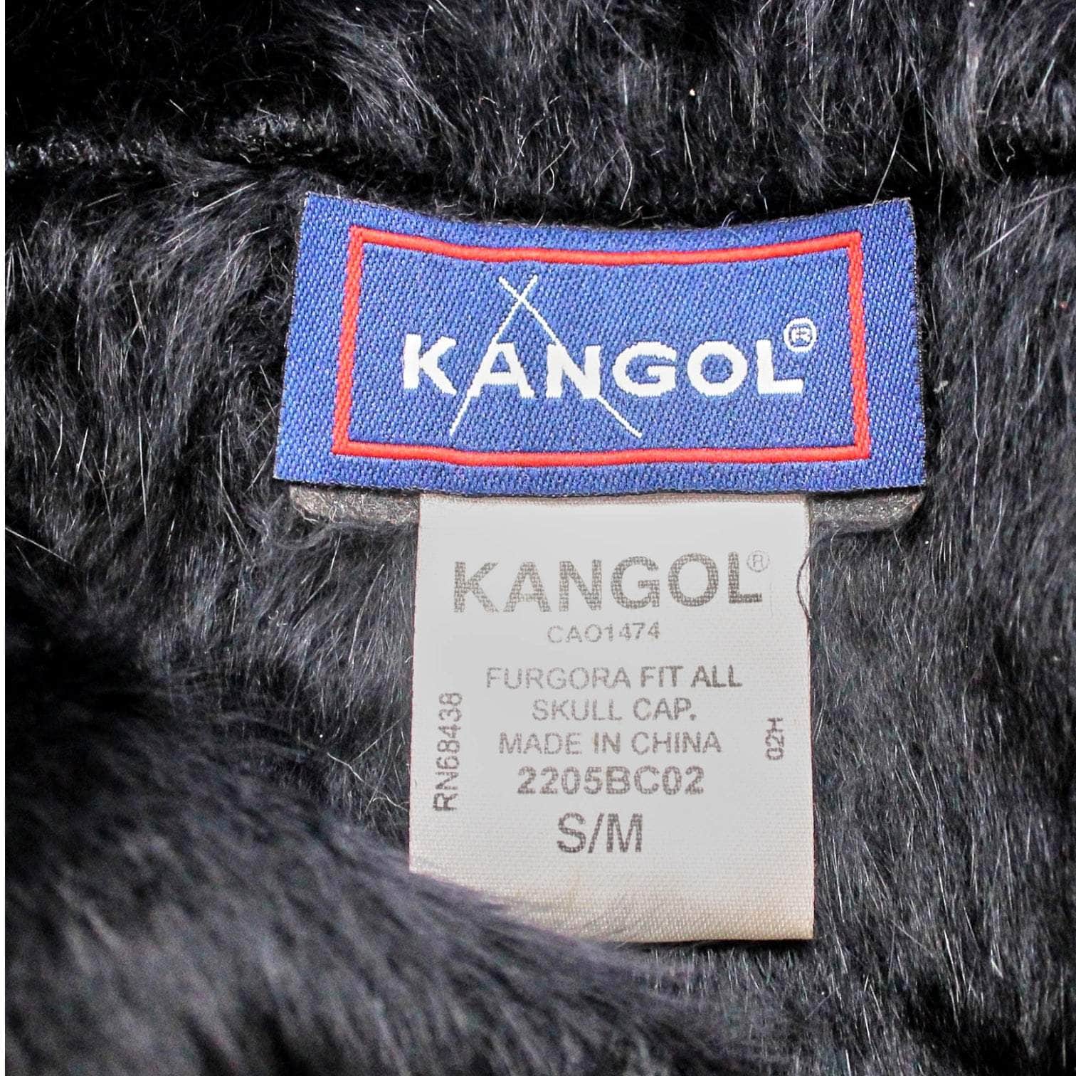 Kangol Furgora Black Angora Skull Cap
