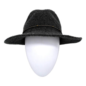 Oysho Grey Fedora Wool Hat