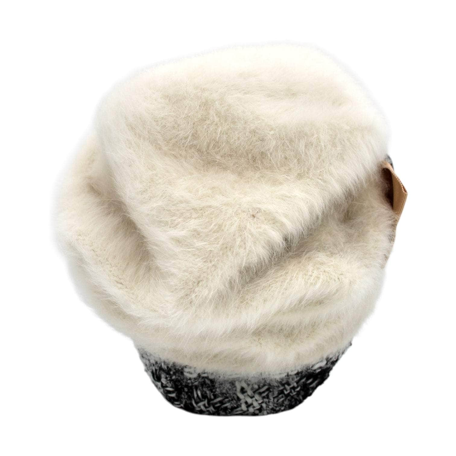 Valerie Carona Cream Cloche Hat