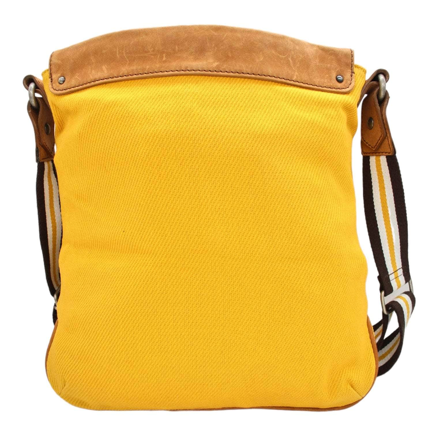 Timberland Yellow Canvas Cross Body Bag