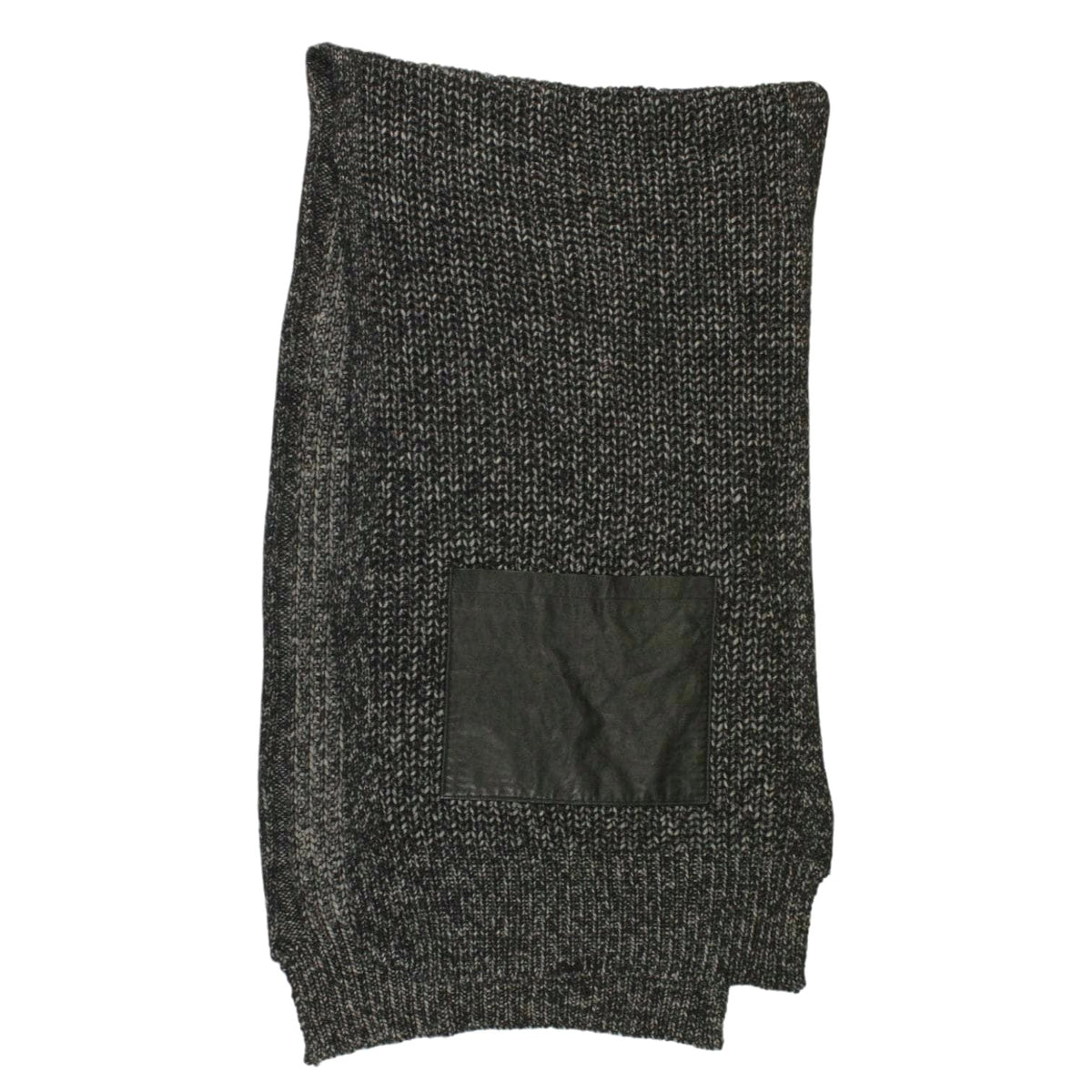 Alexander Wang Knit & Leather Scarf