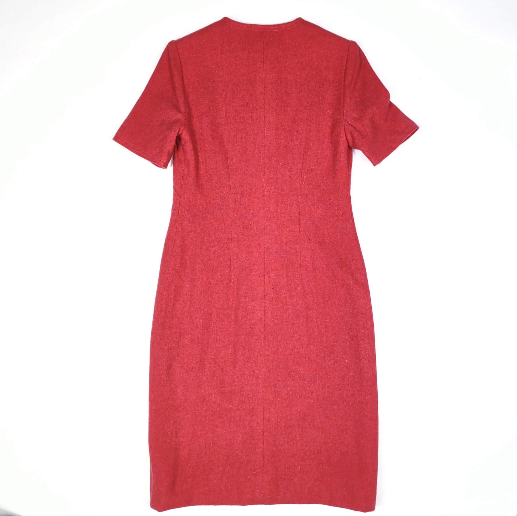 Vintage Donald Campbell Pink Wool Dress