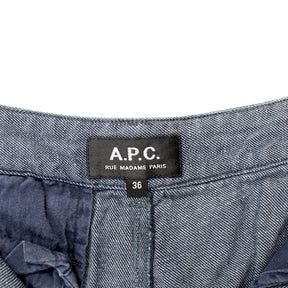 A.P.C. Cotton Straight Leg Hemp Jeans