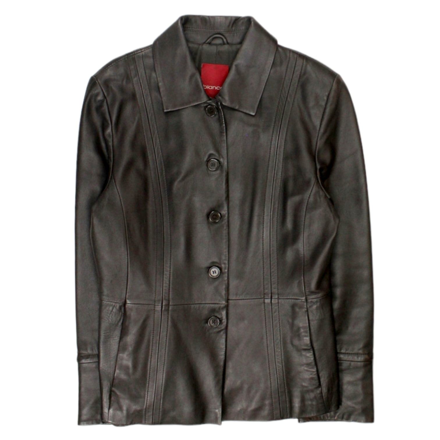 Bianca Brown Leather Jacket
