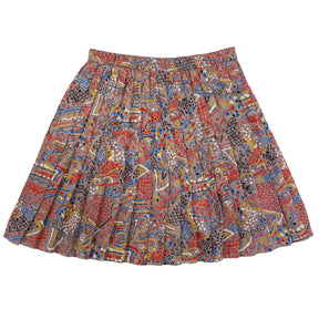 Vintage Toni Todd Grey Mini Pleated Skirt