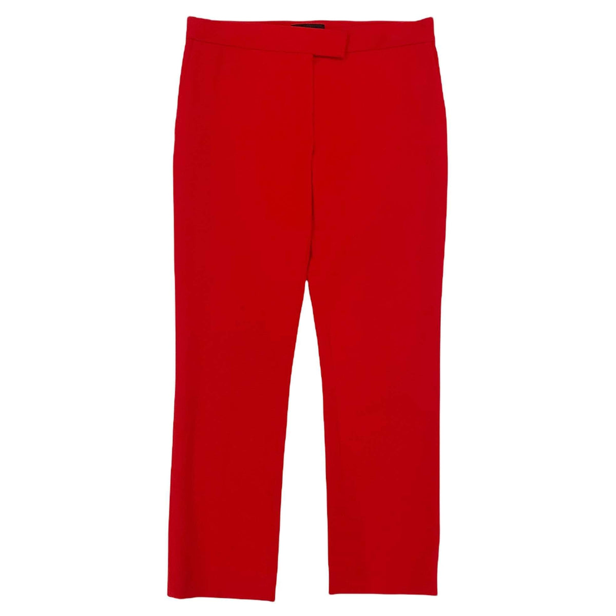 Joseph Red Straight Leg Trousers