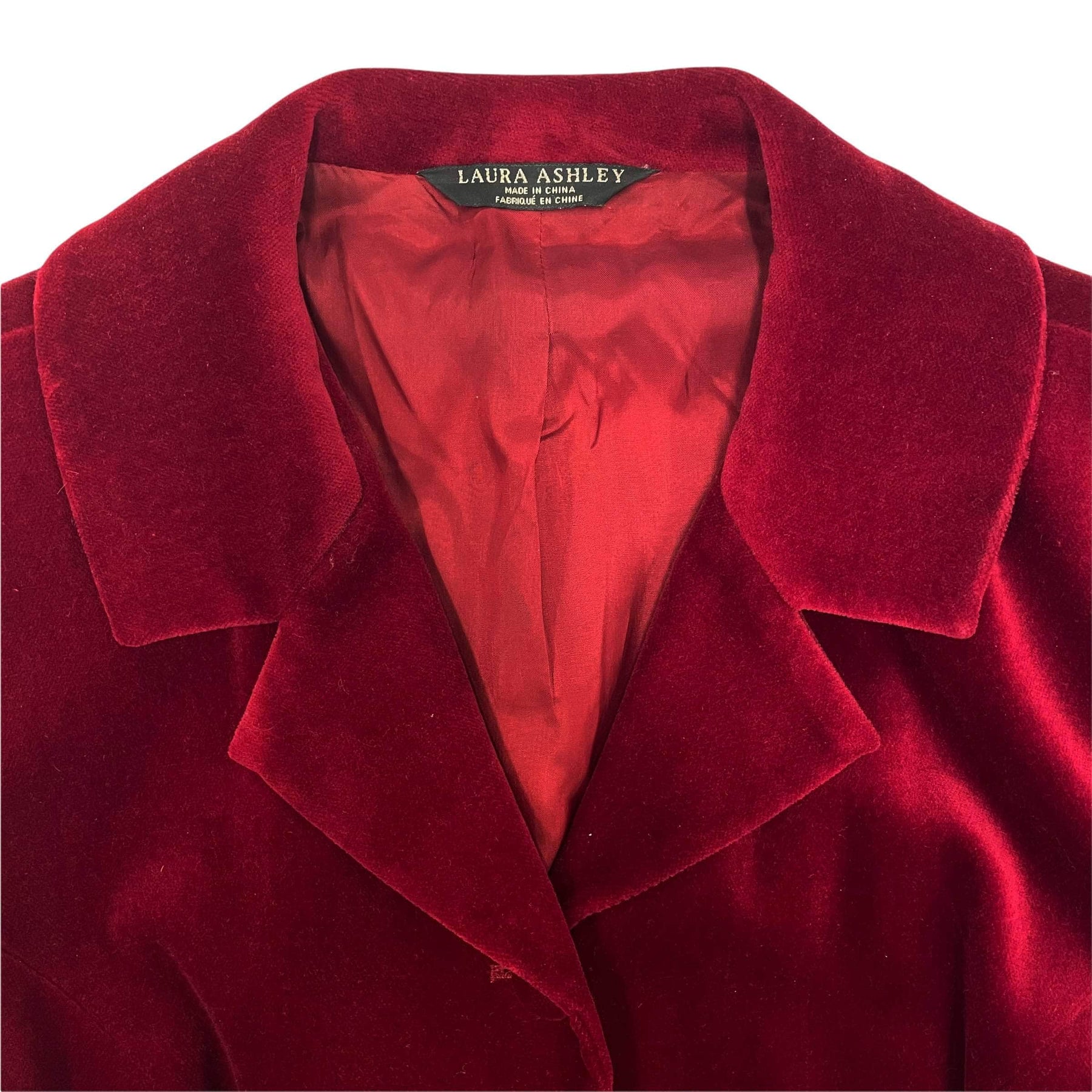 Vintage Laura Ashley Velvet Jacket | Shop from Crisis Online