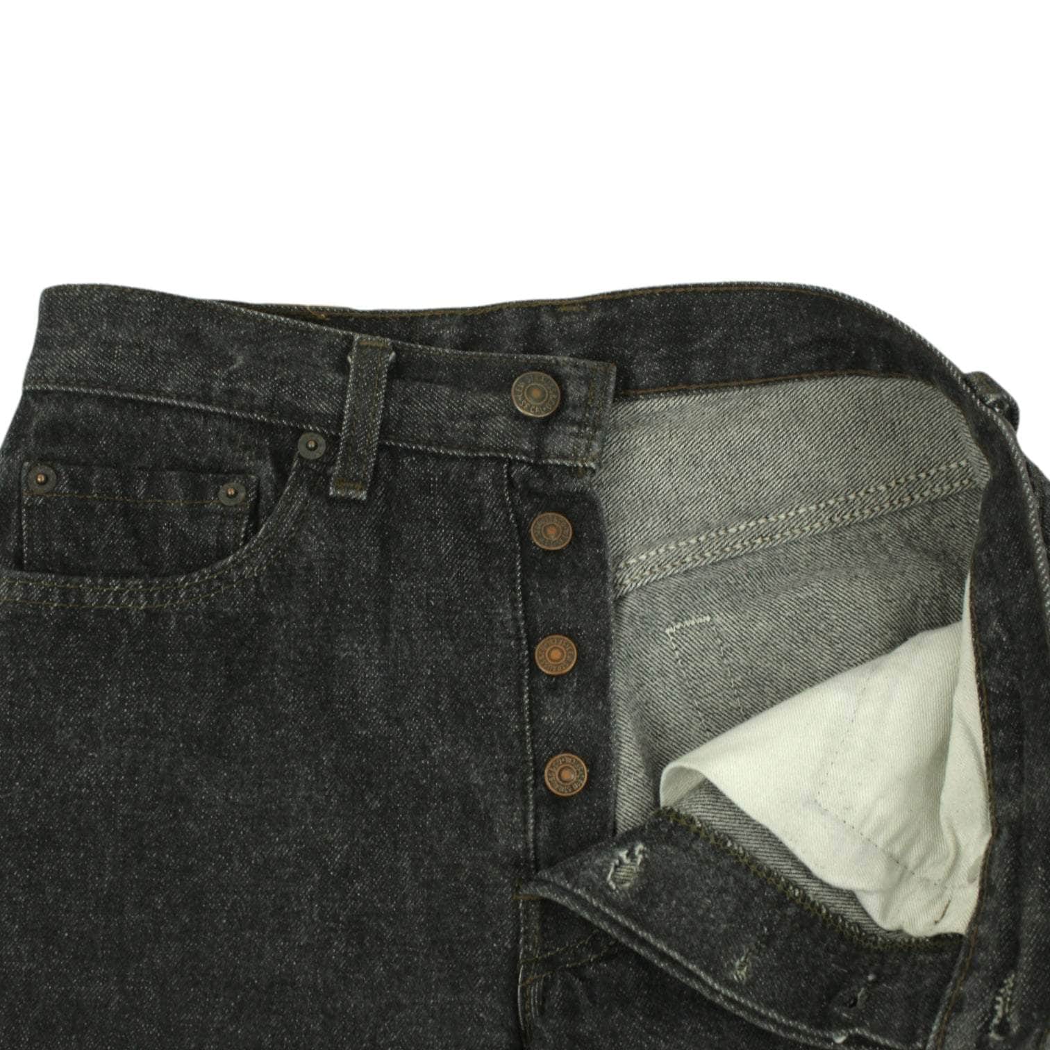 Levi Strauss 501 Grey Washed Jeans