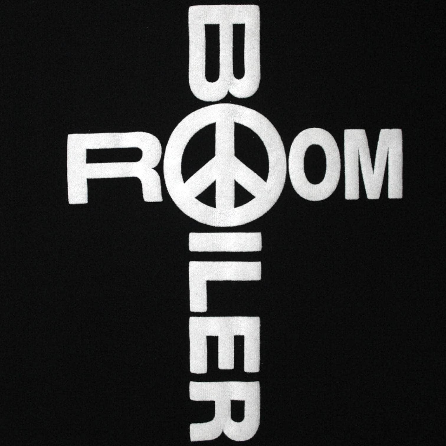Boiler Room Black White Peace Logo T-shirt