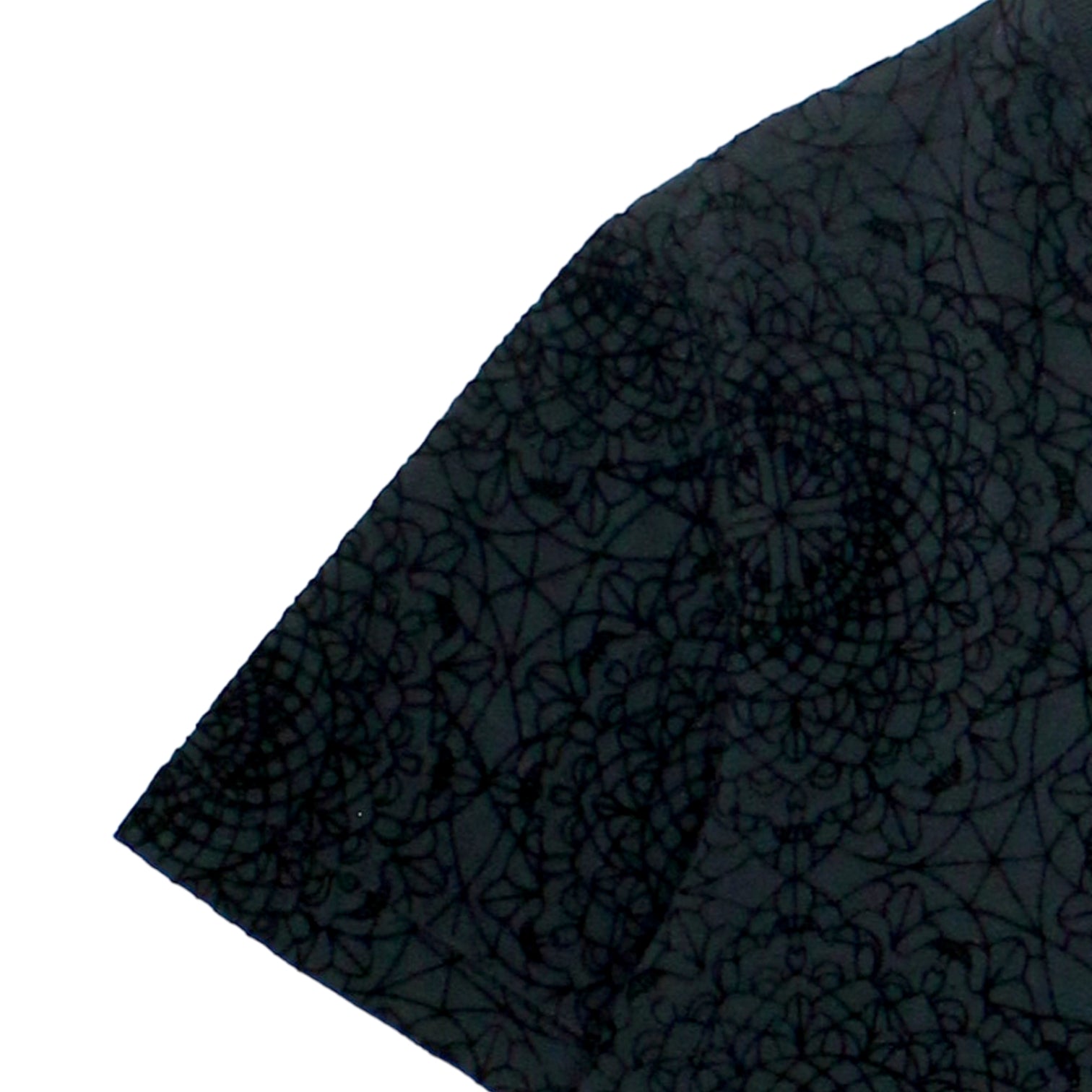 Ksubi Black Mandala Embossed T-Shirt