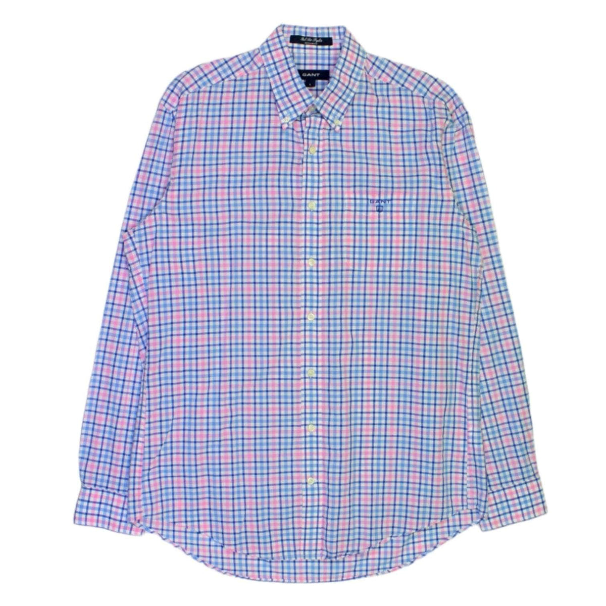 Gant Pink, White & Blue Oxford Shirt