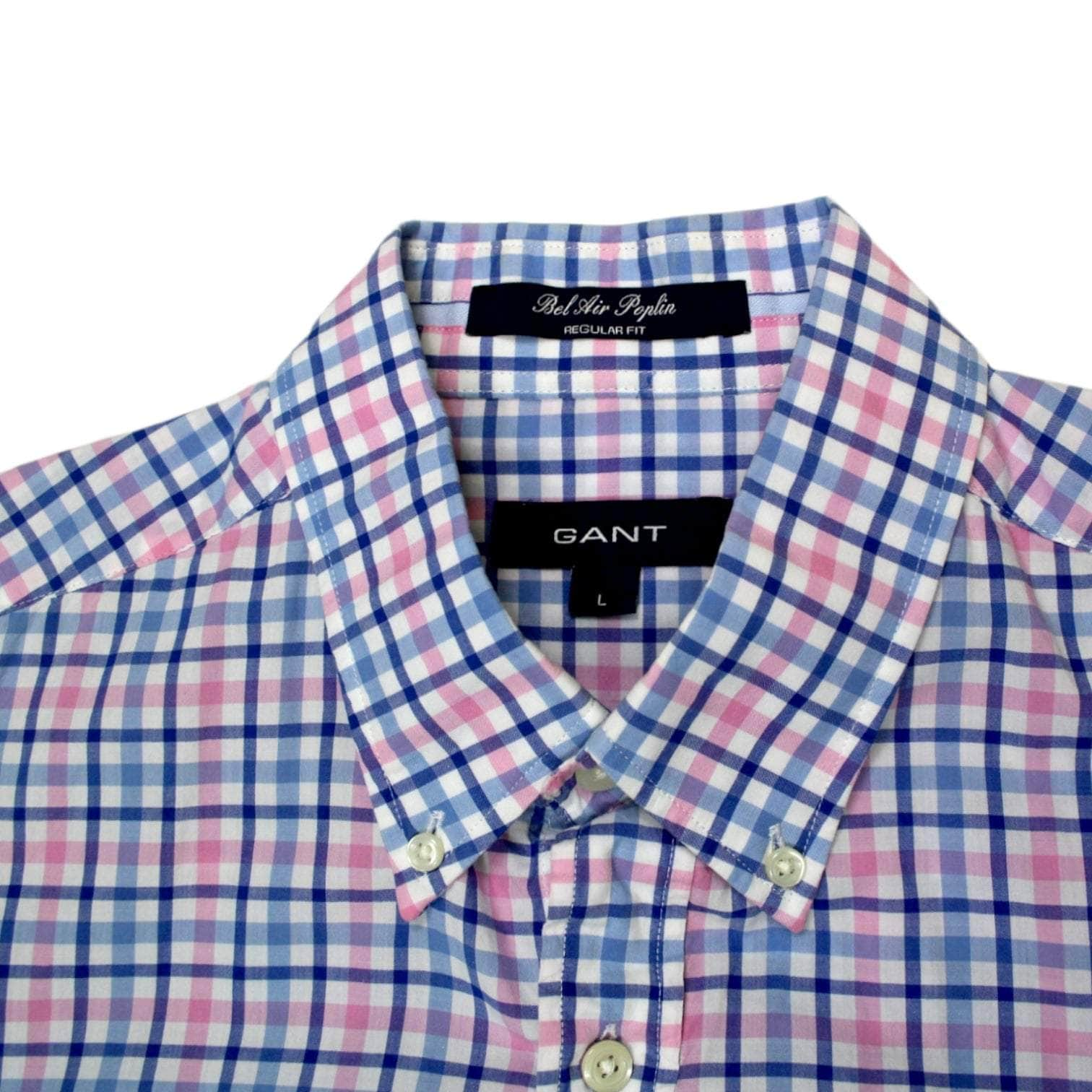 Gant Pink, White & Blue Oxford Shirt