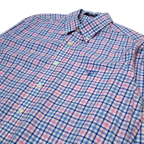 Gant Pink, White & Blue Oxford Shirt