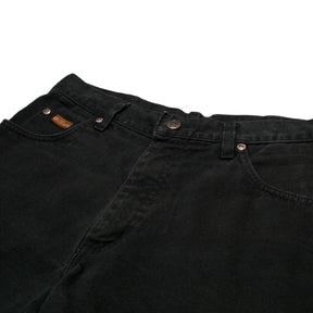Wrangler Black Denim Cut-off Jeans