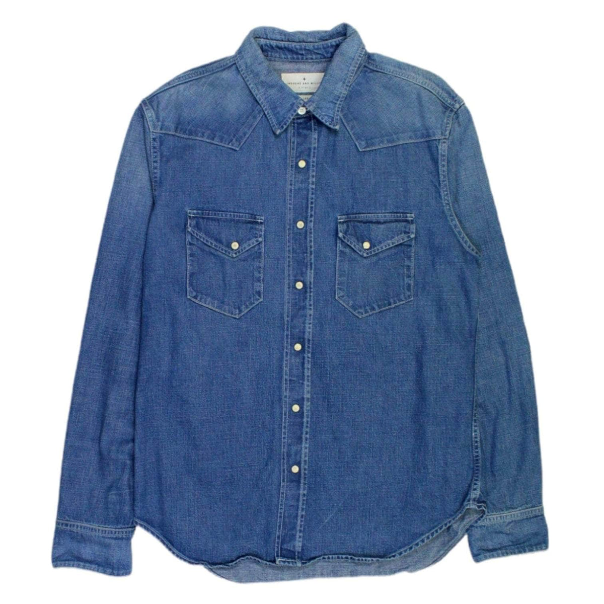 Imogene & Willie Blue Denim Western Shirt