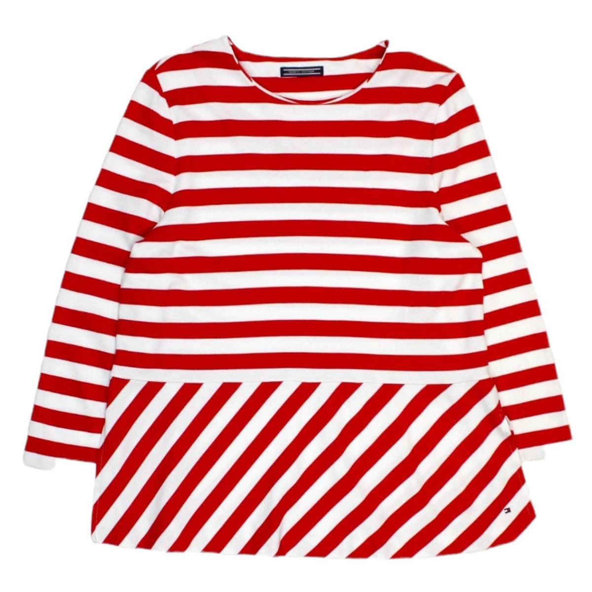 Tommy Hilfiger Red & White Striped Top