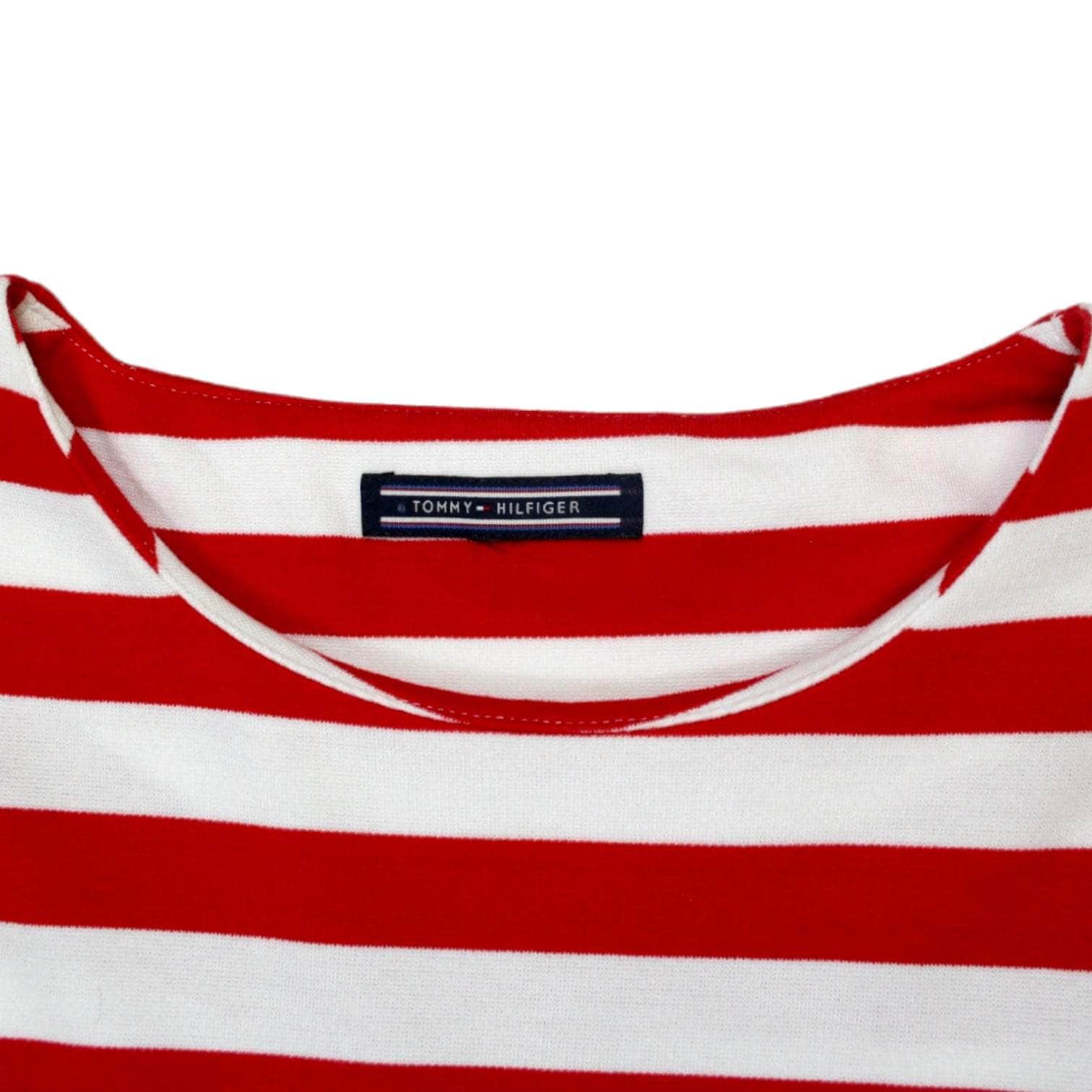 Tommy Hilfiger Red & White Striped Top