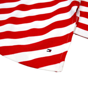 Tommy Hilfiger Red & White Striped Top
