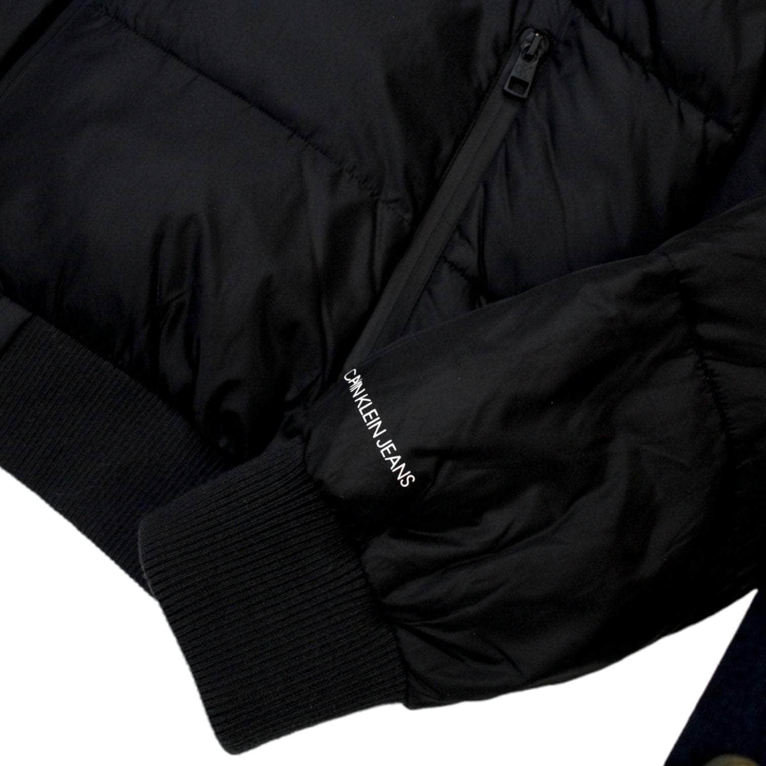 Calvin Klein Black & Beige Padded Jacket