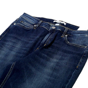Calvin Klein Blue Mid Rise Skinny Jeans