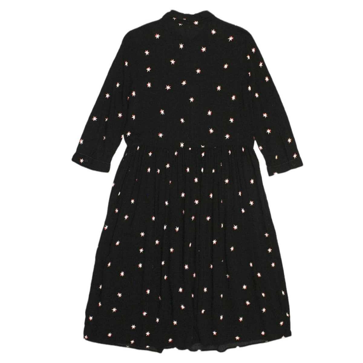 Hush Black Star Print Drop Waist Dress