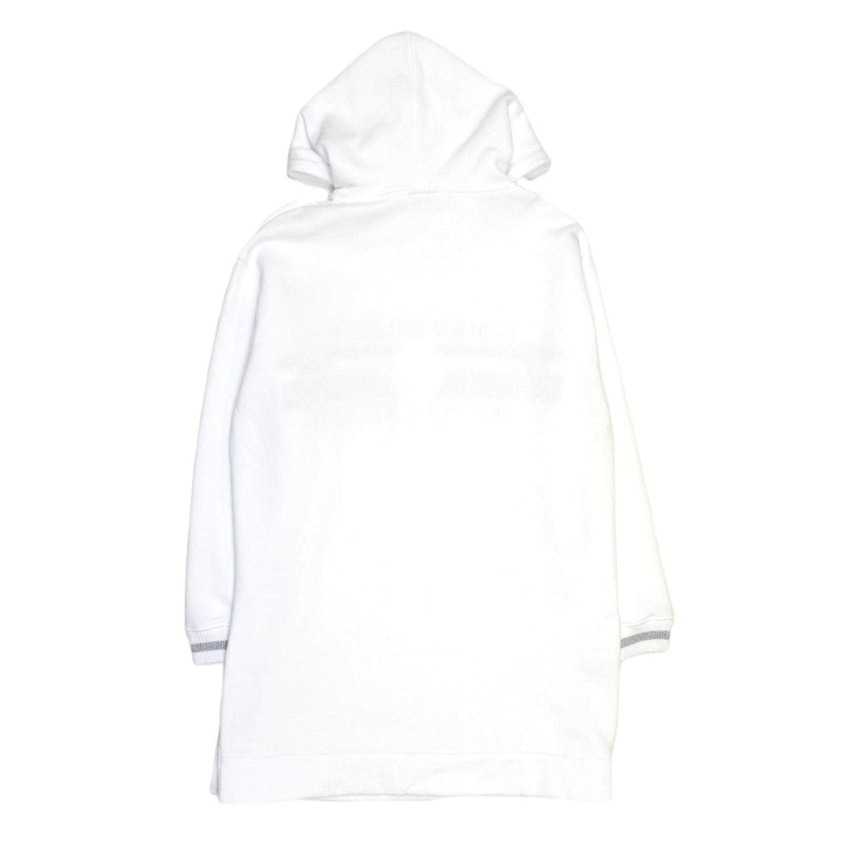 Tommy Icons White Side Buttoned Hoodie