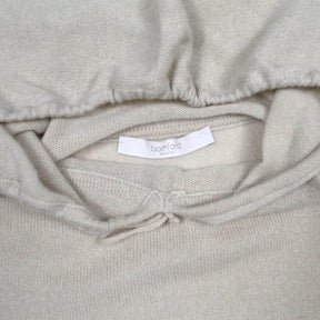 Bamford Cream Cashmere Hooded Top