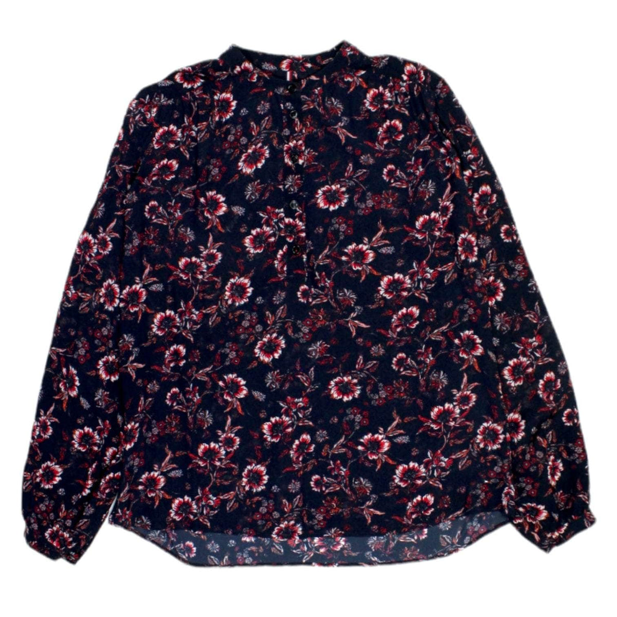 Tommy Hilfiger Black Floral Blouse