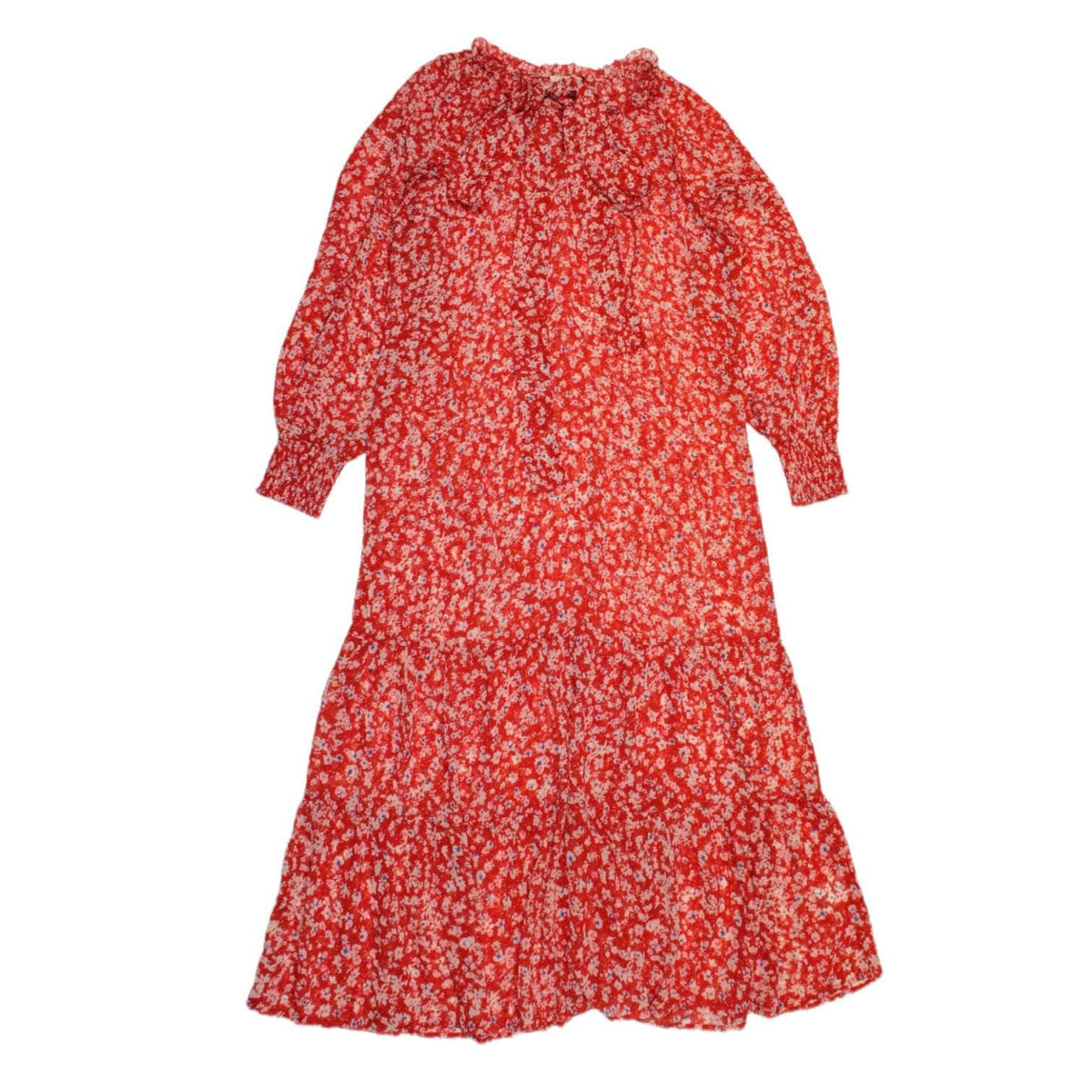 Hush Red Spring Blossom Maxi Dress