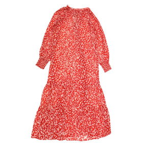Hush Red Spring Blossom Maxi Dress