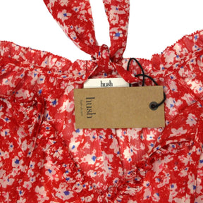 Hush Red Spring Blossom Maxi Dress