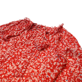 Hush Red Spring Blossom Maxi Dress