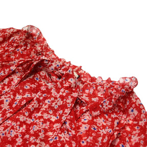 Hush Red Spring Blossom Maxi Dress