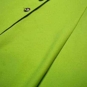 Vintage Hanny London Lime Crepe Dress