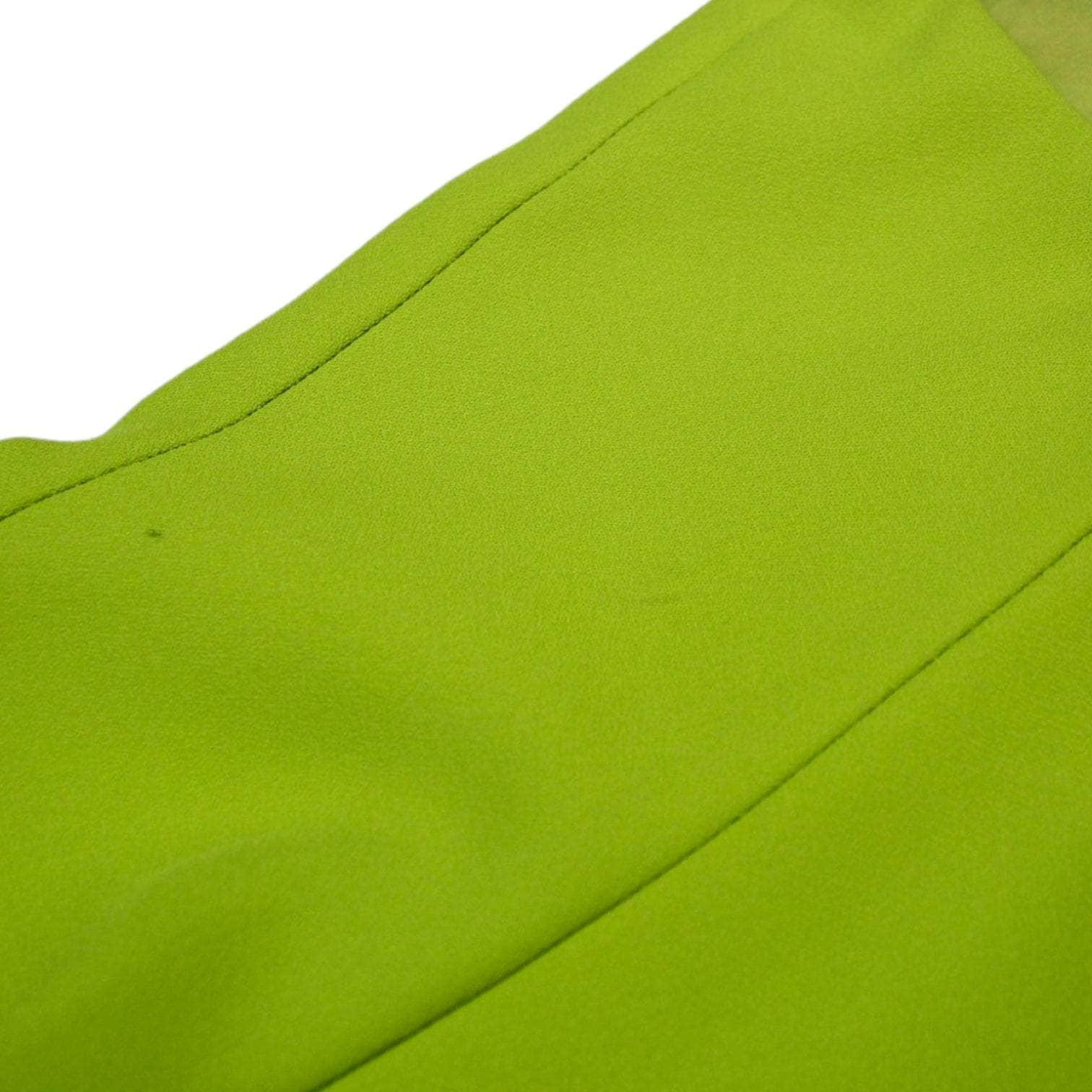 Vintage Hanny London Lime Crepe Dress