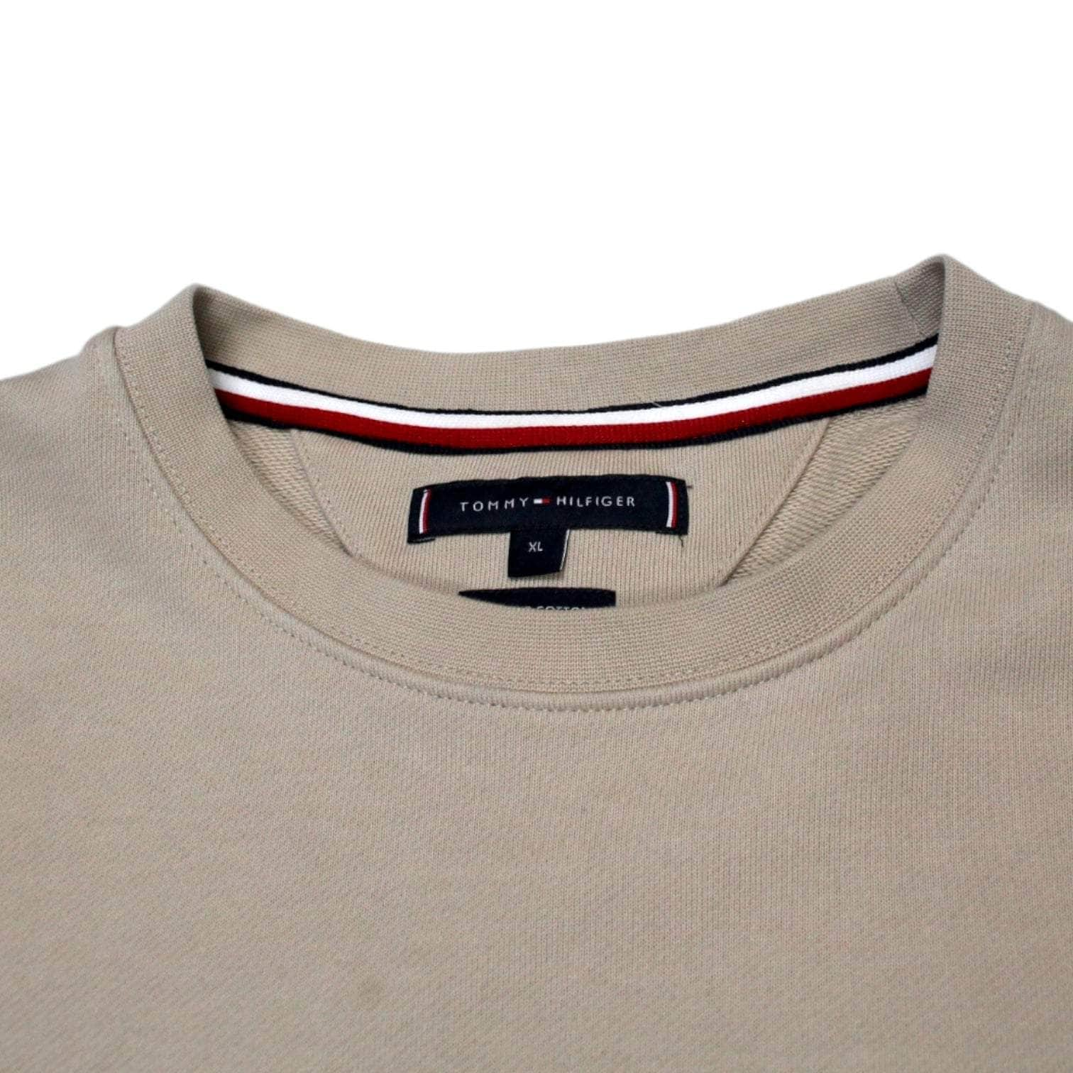 Tommy Hilfiger Taupe Logo Sweatshirt