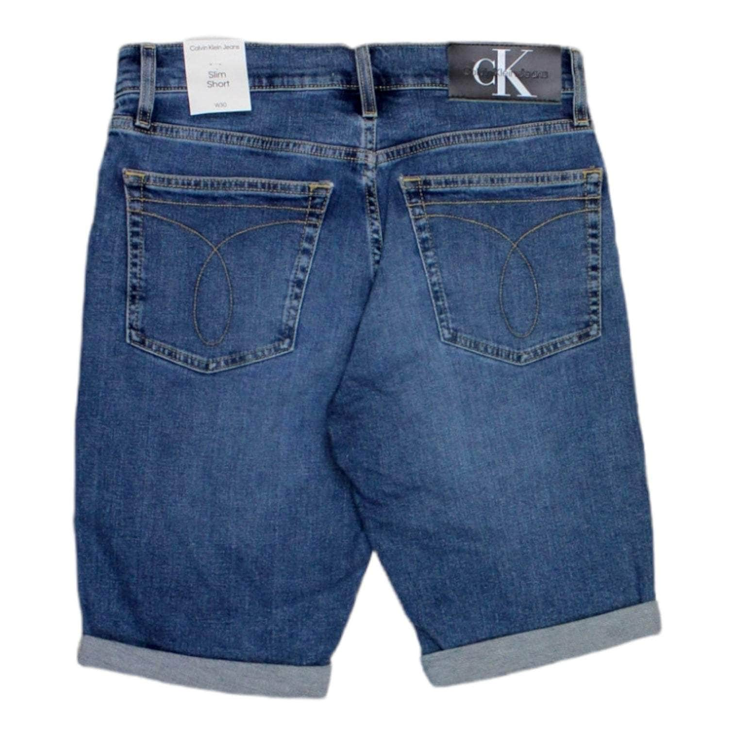 Calvin Klein Jeans Blue Denim Shorts