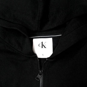 Calvin Klein Black Cropped Hoodie