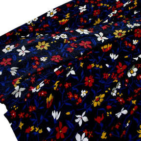 Tommy Jeans Navy Floral Wrap Skirt