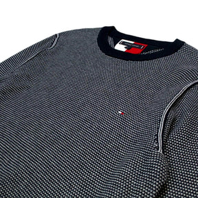 Tommy Hilfiger Navy Patterned Jumper