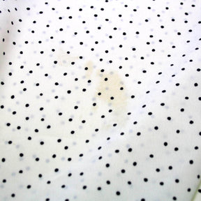 Vintage Wallis Cream Polka Dot 80's Dress