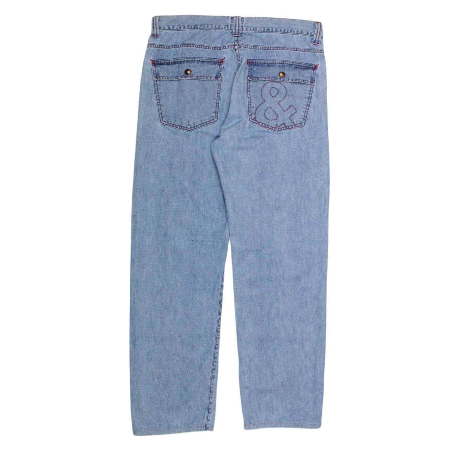 Dolce & Gabbana Faded Blue Jeans