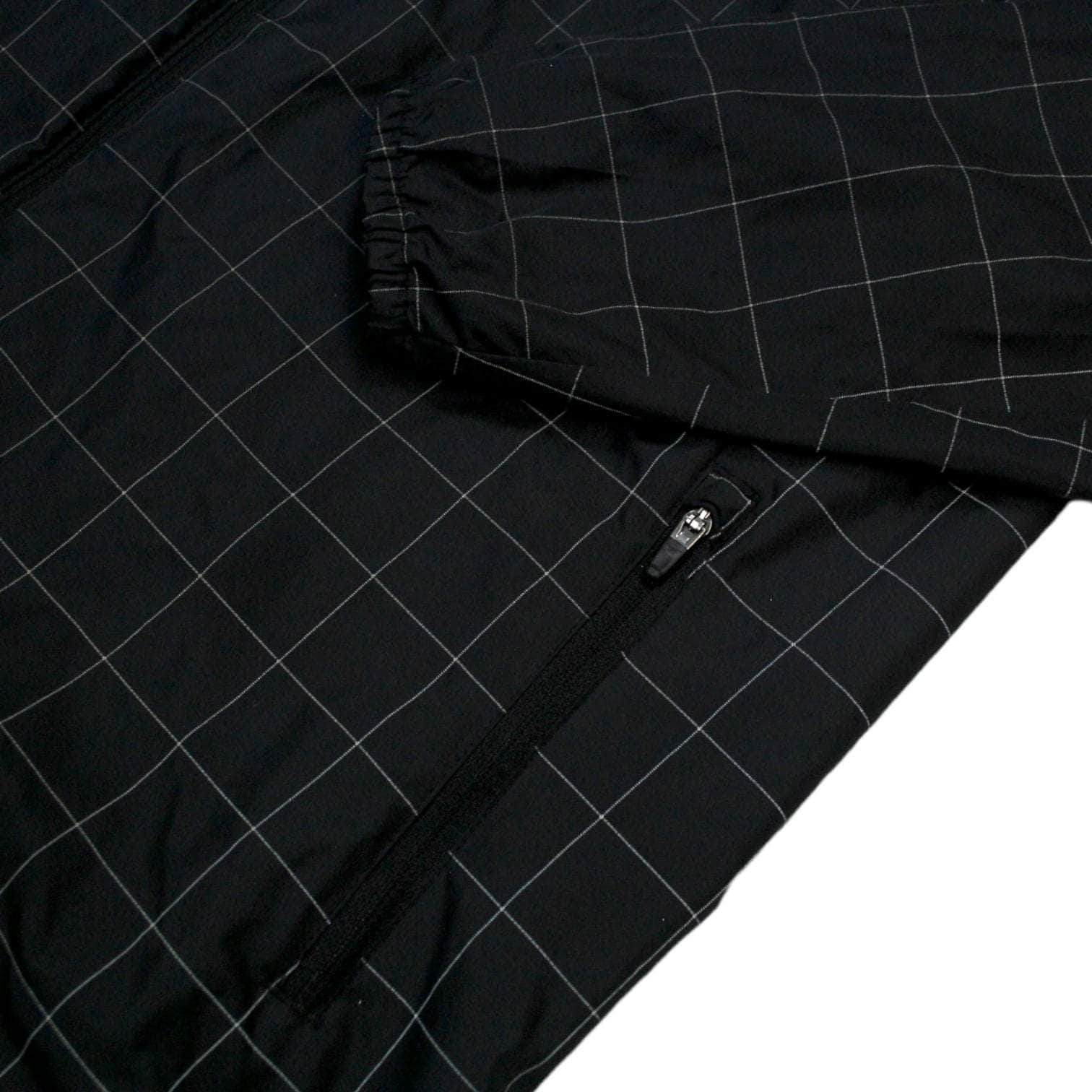 Nike Black Check Running Jacket