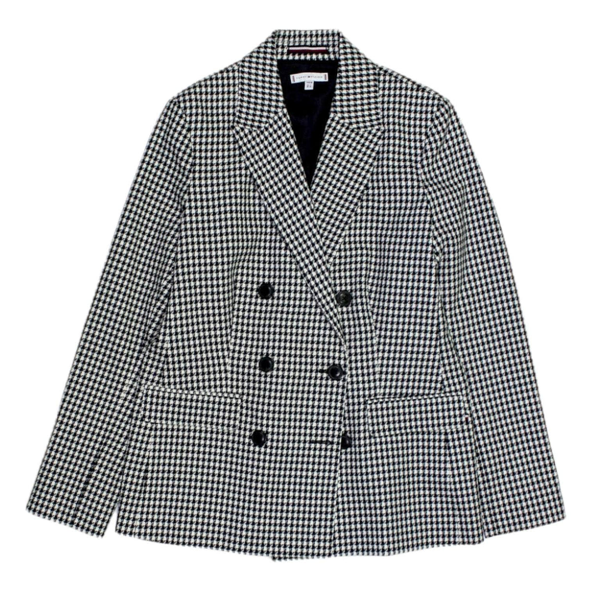 Tommy Hilfiger Black & White Double Breasted Jacket